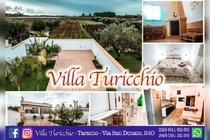 Villa Turicchio Taranto Exterior foto